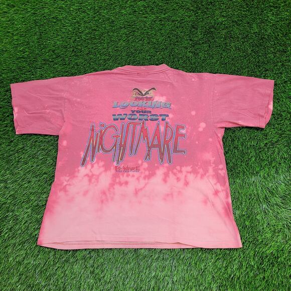 Vintage B-Ware Worst Nightmare Shirt Large 21x24 Bleached - Picture 1 of 14